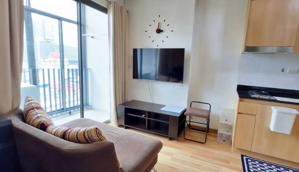 รูป ✨ ห้องฟีลอบอุ่นแสงดีย์ วิวสวย 🛋️ Ideo Blucove Sukhumvit • Studio 27ตรม. • 12,000/ด. | โดยเซลล์ประจำโครงการ | 📲 จองได้แล้ววันนี้ - รูปที่ 4/6