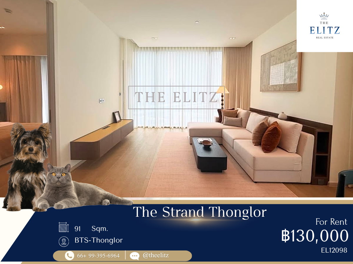 ✨ Exceptional Pet-Friendly Luxury | Pristine New Condition at BTS Thonglor ✨