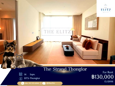 Condos for rent :  ✨ Exceptional Pet-Friendly Luxury | Pristine New Condition at BTS Thonglor  ✨