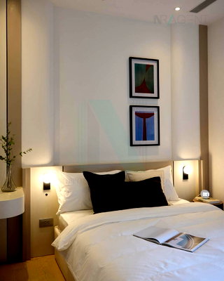 คอนโดให้เช่า : 🚩 ให้เช่าคอนโด แอชตัน อโศก - พระราม 9 อาคาร 1 ชั้น 27 1 BED PLUS ขนาด 47 ตรม ใกล้ ตลาดอยู่เจริญ