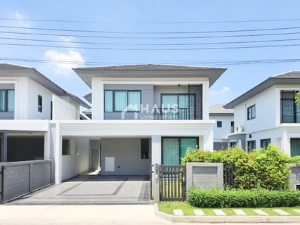 ✨ แปลงแรร์สุดโปร่ง! บ้านแฝดหน้าลึก ถนนหน้าบ้านกว้างที่สุดในโครงการ 🔥 ขายบ้านเดี่ยว แกรนด์ บริทาเนีย ราชพฤกษ์ - พระราม 5 🔥 / 3 ห้องนอน #HRM5098