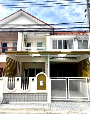Townhouses for sale บิ๊กซี บางพลี : 📌 For Sell Town house PHANASON VILLA THEPHARAK 2-story 3 bedroom 2 bathroom