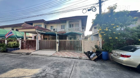 📌 For Sell Twin house PIAMSUK, SOI WAT KU 2-story 3 bedroom 2 bathroom