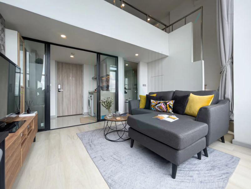 รูป 🔺 ให้เช่าคอนโด ไนท์บริดจ์ ไพร์ม สาทร อาคาร 1 ชั้น 32 Duplex ขนาด 39 ตรม ใกล้ Empire Tower - รูปที่ 2/8