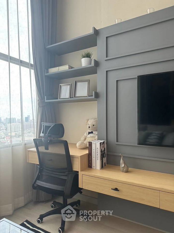 picture 33rd-Floor 1-BR At Knightsbridge Prime Sathorn Near BTS Saint Louis (ID 2748989) - 3/6