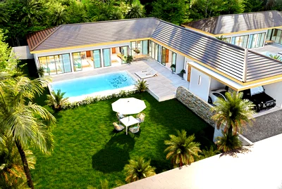 Houses for sale Ko Samui Surat Thani : Premium 3-4 room Pool Villas in a Private Area near Beach 6640114