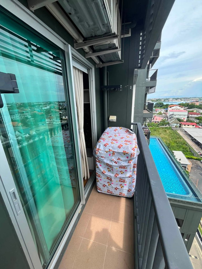 รูป ให้เช่าคอนโด 2 ห้องนอน เดอะ เพรสซิเด้นท์ สุขุมวิท-สมุทรปราการ เฟอร์ฯครบพร้อมอยู่ ทำเลดีเดินทางสะดวก ติดรถไฟฟ้า BTS แพรกษา แค่ก้าวเดียว - รูปที่ 11/12