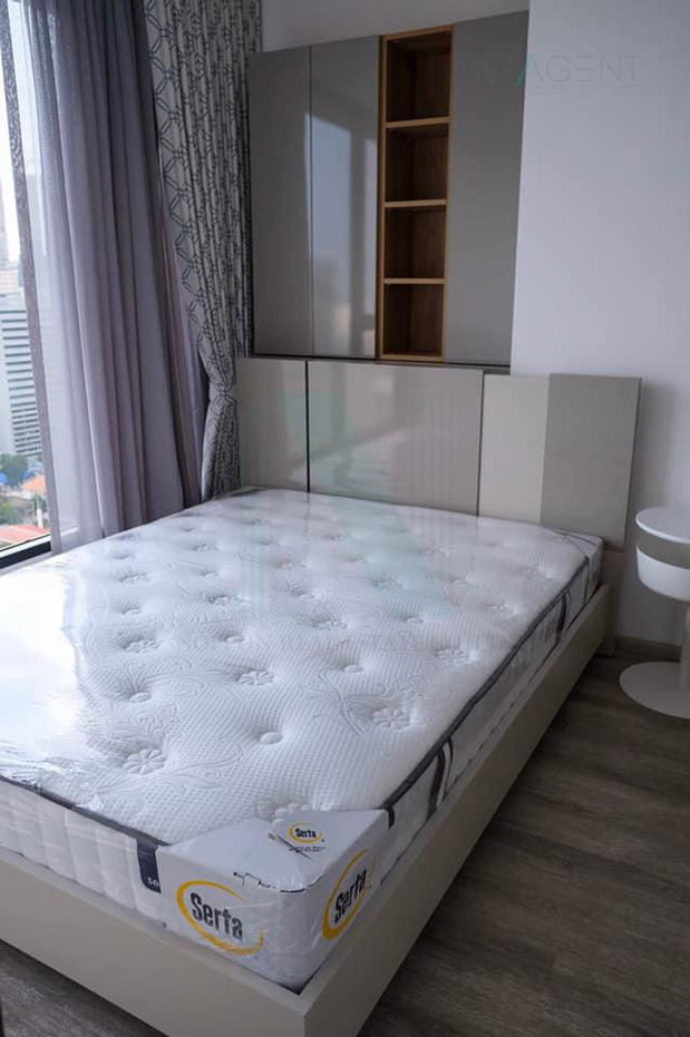 รูป ให้เช่าคอนโด ไอดีโอ โมบิ อโศก อาคาร 1 ชั้น 24 1 ห้องนอน ขนาด 34.00 ตรม ใกล้ สิงห์ คอมเพล็กซ์ - รูปที่ 2/8