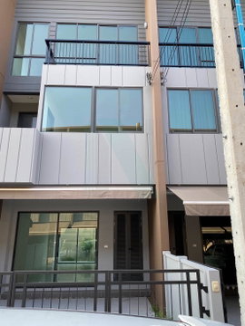 📌 For Rent House BAAN KLANG MUANG PINKLAO-CHARAN 3-story 3 bedroom 3 bathroom