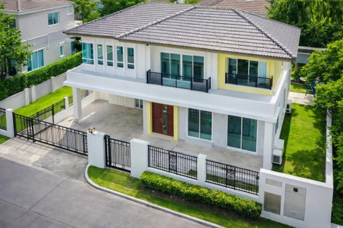 กรุงเทพกรีฑา9-19  บ้านเดี่ยว 2 ชั้น5นอน 5น้ำ 80ตร.ว. 300ตร.ม.ARLบ้านทับช้าง 1.75กม. สนามกอล์ฟยูนิโก้ 300ม.หรูหรา พร้อมเฟอร์ฯ