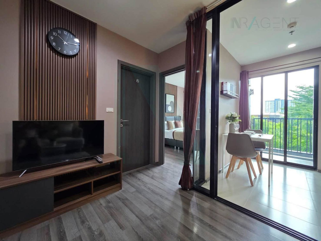 picture For Rent Condo THE BASE PARK WEST SUKHUMVIT 77 Building 1, Floor 4,1 bed room, Room size 30 sqm - 2/8