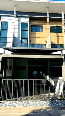 Townhouses for sale Ramkhamhaeng University 2 : 📌 For Sell Town house ECO SPACE BANGNA - WONGWAEN 3-story 3 bedroom 3 bathroom
