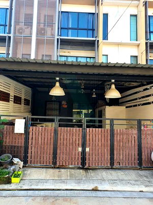 Townhouses for sale Siam University : 📌 For Sell Town house THE CONNECT UP 3 WOHGWAEN - BANGKAE 3-story 4 bedroom 3 bathroom