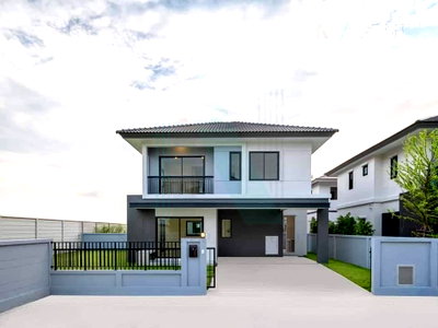 บ้านเดี่ยว รพ.รวมชัยประชารักษ์ : 📌 ขายบ้านเดี่ยว โครงการ บริทาเนีย บางนา-สุวรรณภูมิ กม.26 2 ชั้น 3 ห้องนอน 3 ห้องน้ำ