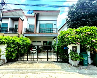 บ้านเดี่ยว สมุทรปราการ : 📌 ขายบ้านแฝด โครงการ เนเชอร่า บางนา กม.5 2 ชั้น 3 ห้องนอน 2 ห้องน้ำ