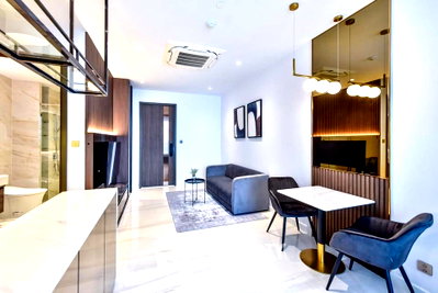 Condos for rent : 23rd-Floor 1-BR Supalai Icon Sathon Near MRT Silom (ID 2062418)