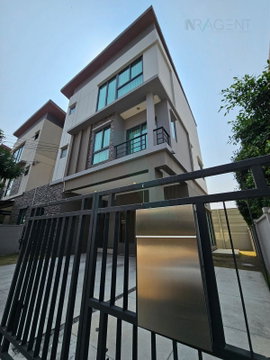 📌 For Rent 3-story Twin house BAAN KLANG MUANG THE EDITION RAMA 9 - KRUNGTHEP KREETHA 4 bedroom 4 bathroom