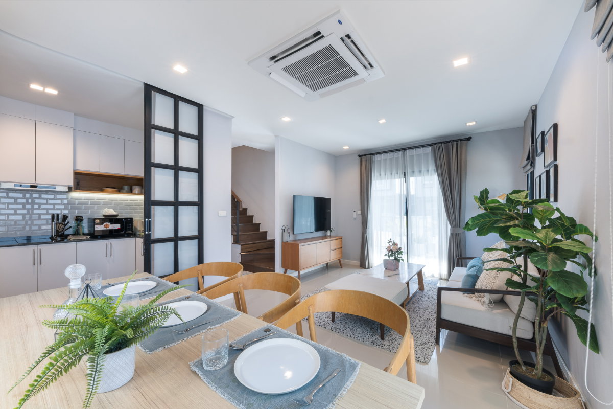รูป บ้านสวยให้เช่ารายเดือน ใกล้สนามบิน 📍 Sense Bangna – Suvarnabhumi | เซนส์ บางนา-สุวรรณภูมิ  4 ห้องนอน | 3 ห้องน้ำ | 2 ที่จอดรถ  - รูปที่ 26/58