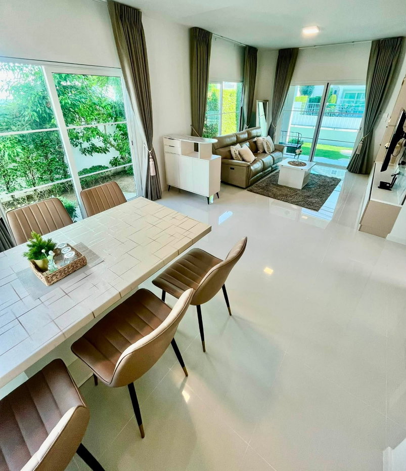 รูป ให้เช่า บ้านเดี่ยว Villaggio 2 ศรีนครินทร์–บางนา ใกล้ Mega Bangna พร้อมเข้าอยู่ ฟรี WiFi และดูแลสวน - รูปที่ 4/9