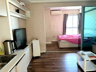 Condos for sale : For Sales A Space Me Bangna Unit 79/646 (Room on the corner with IKEA view)