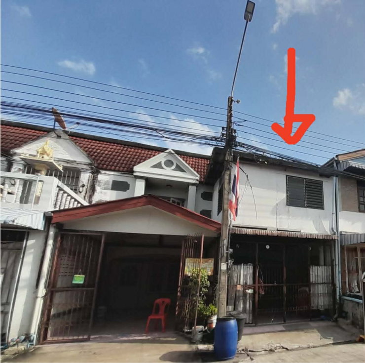 รูป ขายด่วน ทาวน์เฮ้าส์ หมู่บ้านรุ่งเรืองเฮ้าส์ พหลโยธิน54 - รูปที่ 1/4