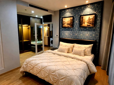 Condos for rent : Rent Noble Reveal Next to BTS Ekkamai 200 m, 16 floor,  48 sqm, beautiful spacious room, ready to move in.
