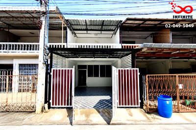 ทาวน์โฮม กาญจนบุรี : ขายทาวน์เฮาส์ 2 ชั้น อู่ทองวิลล่า 18 ตร.ว. ถนนอู่ทอง ปากแพรก เมืองกาญจนบุรี รีโนเวทใหม่ พร้อมอยู่