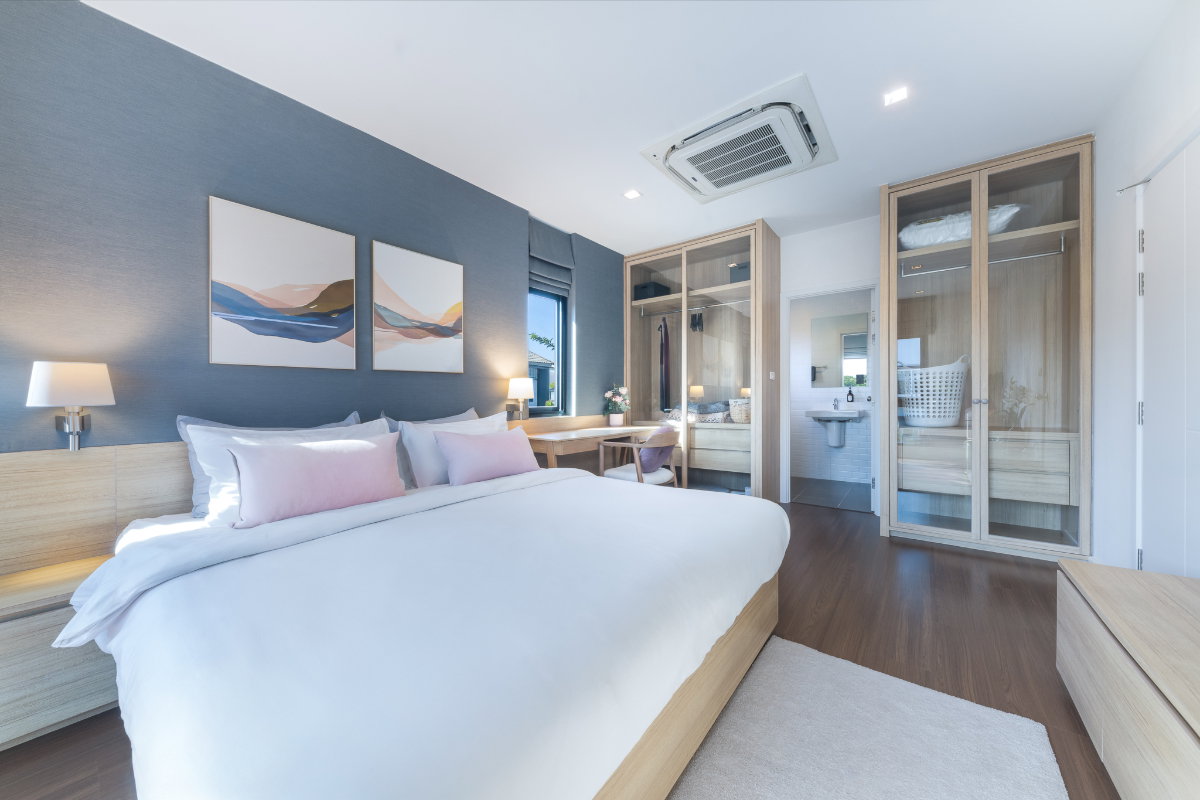 รูป บ้านสวยให้เช่ารายเดือน ใกล้สนามบิน 📍 Sense Bangna – Suvarnabhumi | เซนส์ บางนา-สุวรรณภูมิ  4 ห้องนอน | 3 ห้องน้ำ | 2 ที่จอดรถ  - รูปที่ 52/58