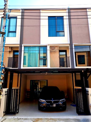 Townhouses for rent : 📌 For Rent Town house ALTITUDE KRAF BANGNA 3-story 2 bedroom 3 bathroom