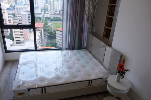 For Rent Condo IDEO MOBI ASOKE Building 1, Floor 24,1 bed room, Room size 34.00 sqm