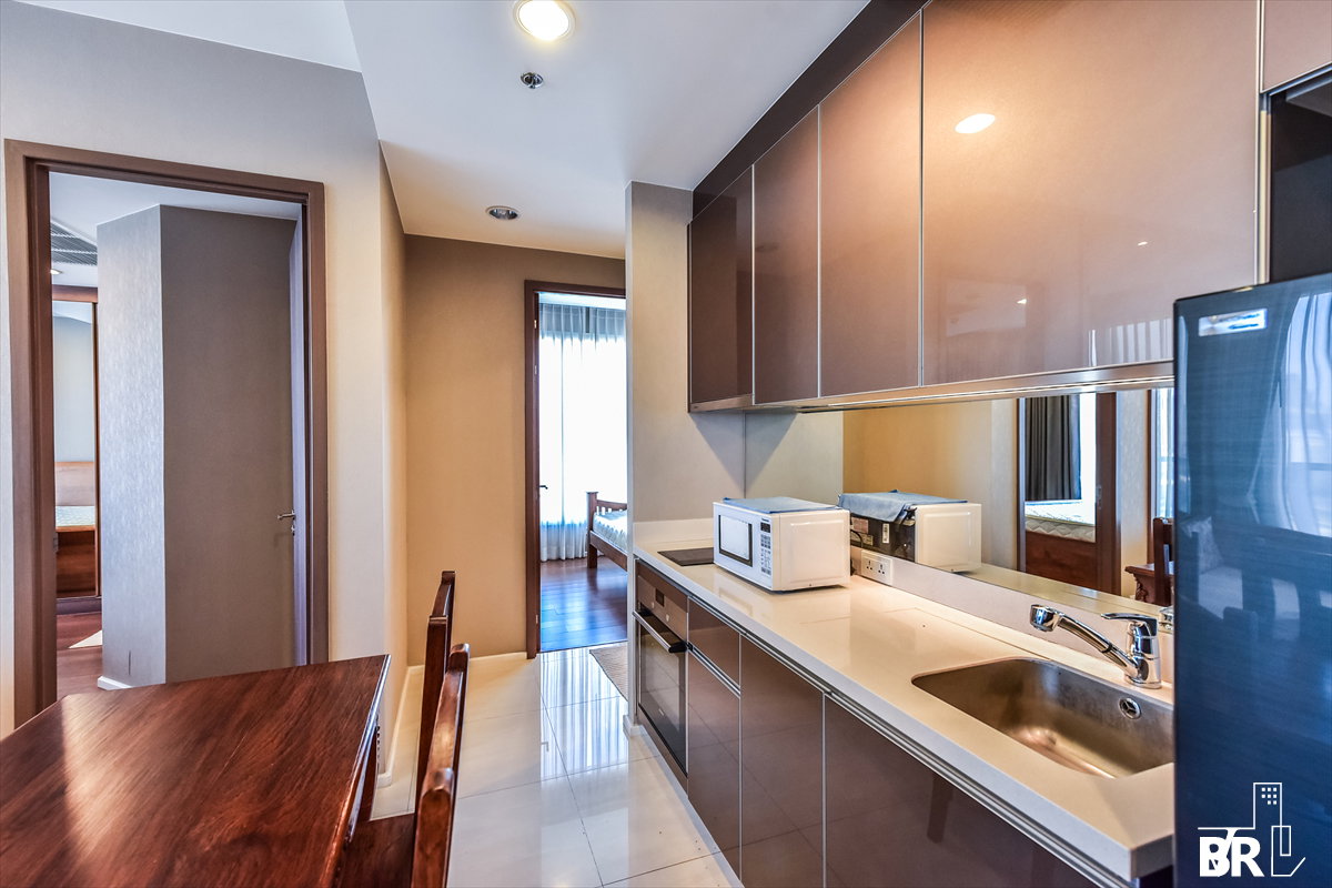 รูป เช่าคอนโด 💎 Menam Residences 2นอน 65ตร.ม. 45k 💎 ห้องสวย เฟอร์ครบ ใกล้ BTS สะพานตากสิน  - รูปที่ 9/12
