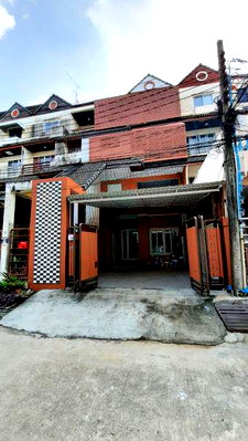 Townhouses for sale Assumption University Huamark Campus (Abac Huamark) : 📌 For Sell Town house WARATORN VILLE 4-story 4 bedroom 5 bathroom