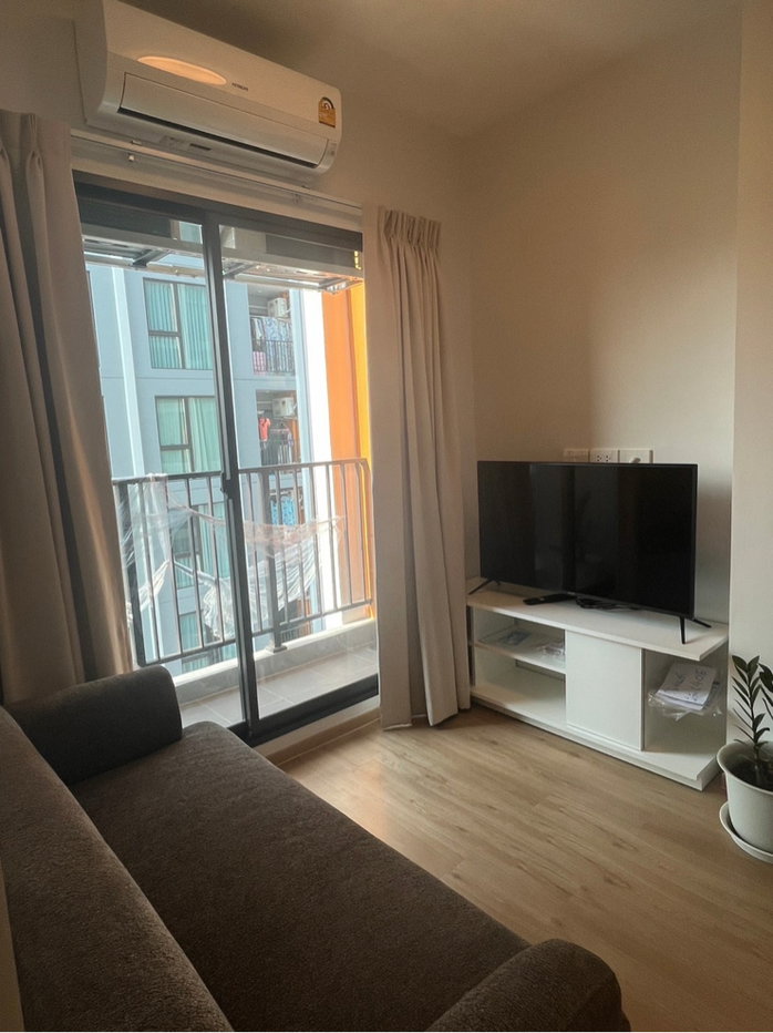 รูป S321 🔥 ให้เช่า  📍 Feel Condo Lat Phrao 122  📍(ฟีล คอนโด ลาดพร้าว 122) พร้อมเข้าอยู่ เฟอร์นิเจอร์ และ เครื่องใช้ไฟฟ้า ครบ  - รูปที่ 7/12