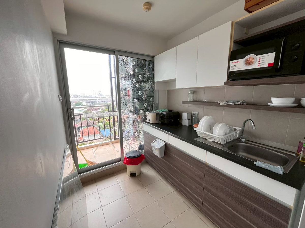 รูป ให้เช่า 1-bed ชั้น9 ตึก Center คอนโด ศุภาลัย เวอเรนด้า รัชวิภาประชาชื่น ทิศเหนือ 🆔 line: eyannie - รูปที่ 5/8