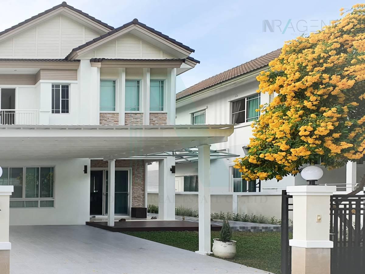 รูป 📌 ให้เช่าบ้านเดี่ยว โครงการ นันทวัน สาทร-ราชพฤกษ์ 2 ชั้น 3 ห้องนอน 3 ห้องน้ำ - รูปที่ 1/8