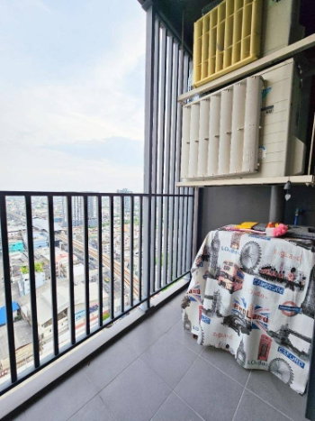 รูป ให้เช่าห้องมุม ห้องชั้นบนสุดของอาคาร ชั้น 22 มี 3 ทิศ เหนือ ตะวันตก และทิศใต้ ขายพร้อมอยู่ ทำเลศิริราช The Tree จรัญ 30 **ห้องหายาก 1 ชั้น มี1 ห้อง ** - รูปที่ 13/52