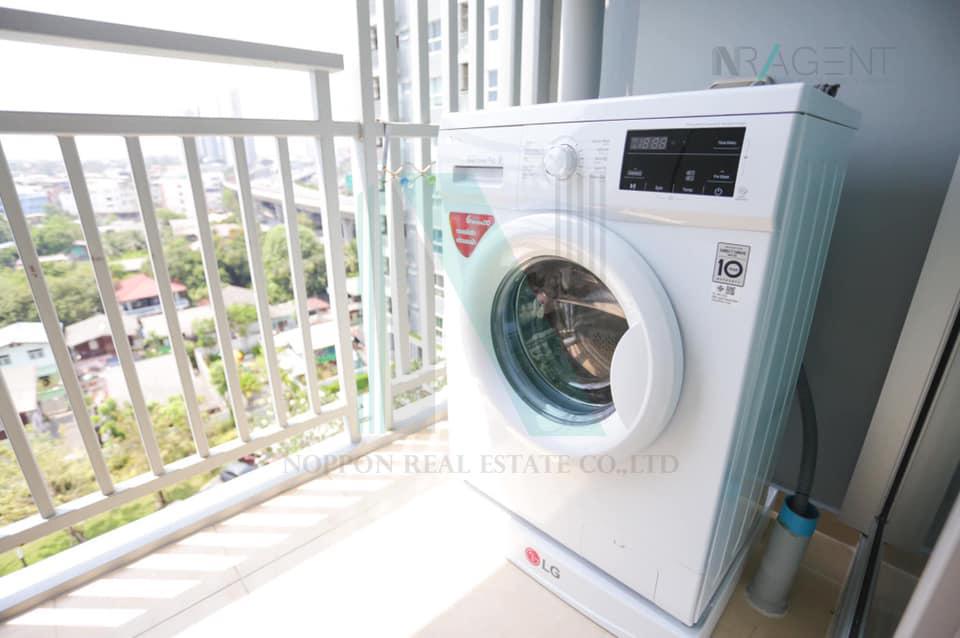รูป ขายคอนโด ศุภาลัย ปาร์ค สถานีตลาดพลู อาคาร 1 ชั้น 9 1 ห้องนอน ขนาด 34 ตรม ใกล้ The Mall ท่าพระ - รูปที่ 7/8