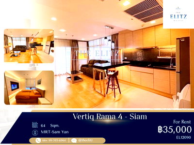 Condos for rent : ✨ Rare Beautiful Corner Unit | Prime Connectivity to Rama 4 & Siam  ✨