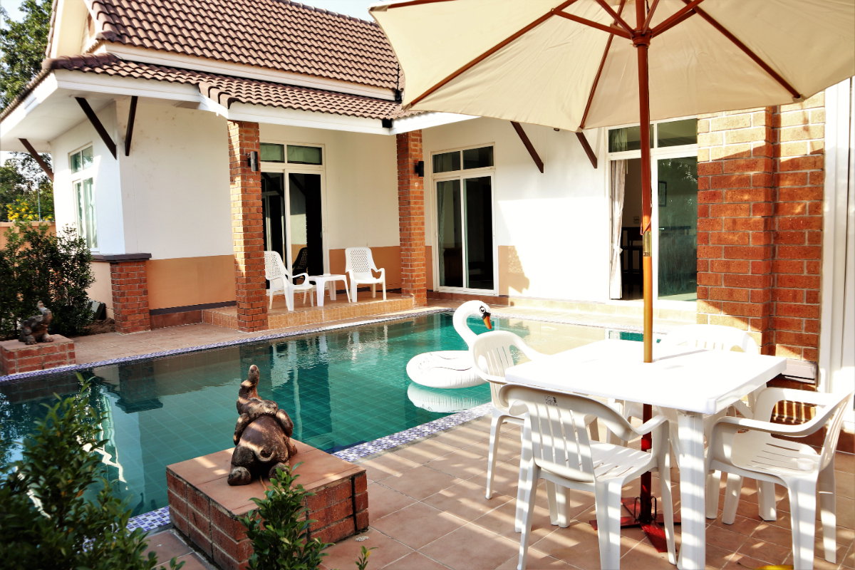 รูป ให้เช่าพูลวิลล่า 2 หลัง พัทยา-จอมเทียน | Hansa Paradise Hill | 3 นอน 3 น้ำ สระส่วนตัว เริ่ม 37,000/เดือน - รูปที่ 3/22