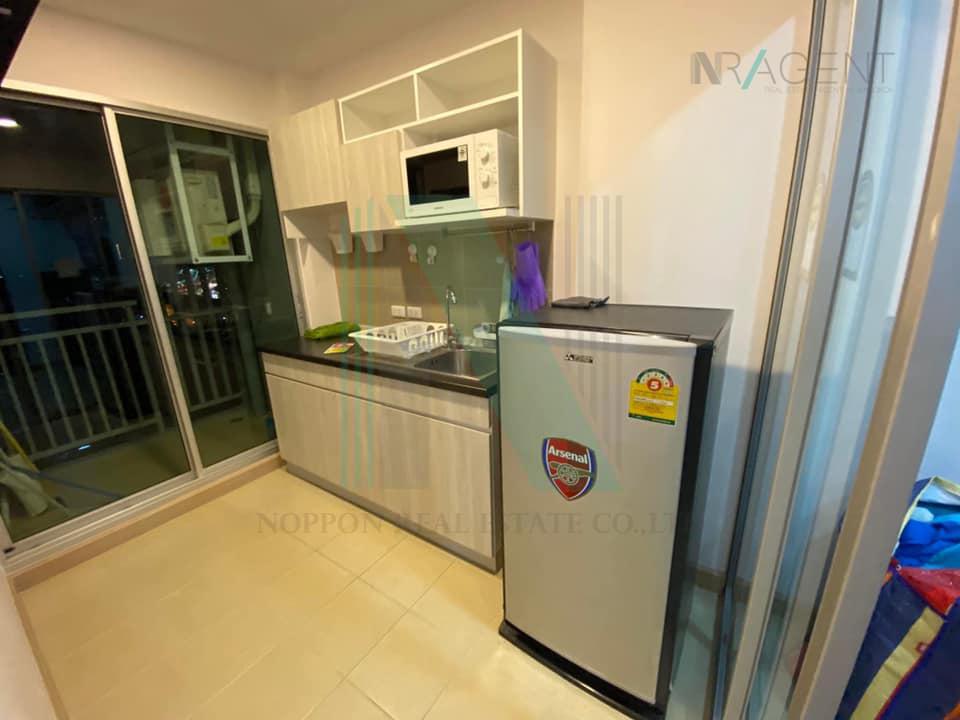รูป ขายคอนโด ศุภาลัย ปาร์ค สถานีตลาดพลู อาคาร 1 ชั้น 9 1 ห้องนอน ขนาด 34 ตรม ใกล้ The Mall ท่าพระ - รูปที่ 6/8