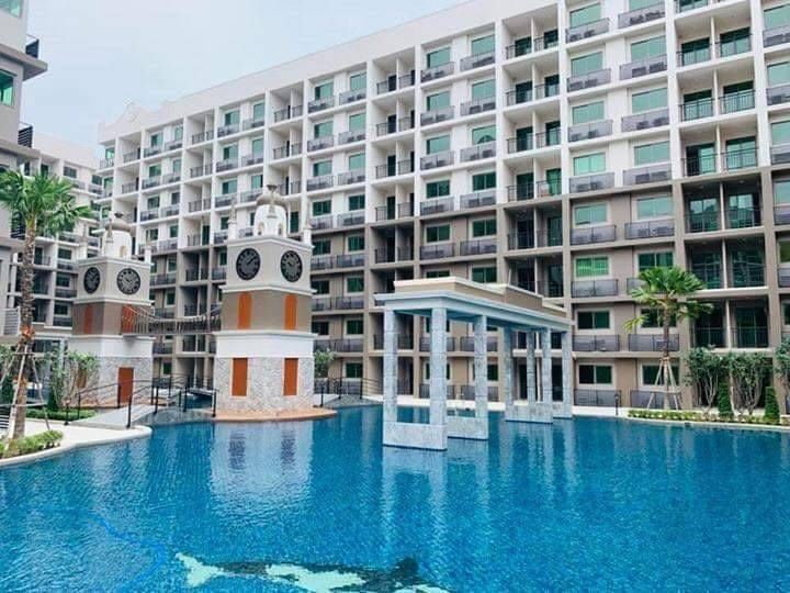 รูป ปล่อยเช่าคอนโด อาคาเดีย บีช คอนติเนนทอล พัทยา วิวสระ ห้องสวย ตกแต่งพร้อมเข้าอยู่ - รูปที่ 10/18