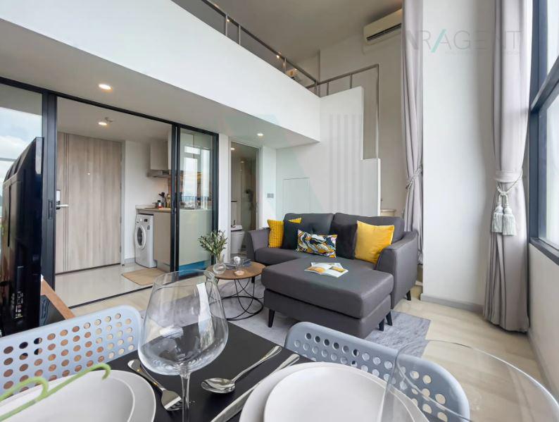 picture For Rent Condo KNIGHTSBRIDGE PRIME SATHORN Building 1, Floor 32,Duplex, Room size 39 sqm - 7/8