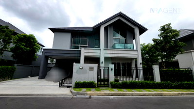 เช่าบ้านเดี่ยว ตะวันนา : 📌 ให้เช่าบ้านเดี่ยว 2 ชั้น บางกอก บูเลอวาร์ด ซิกเนเจอร์ ลาดพร้าว-เสรีไทย 4 ห้องนอน 4 ห้องน้ำ