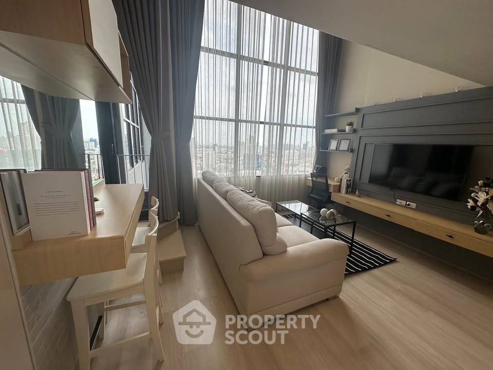 picture 33rd-Floor 1-BR At Knightsbridge Prime Sathorn Near BTS Saint Louis (ID 2748989) - 2/6