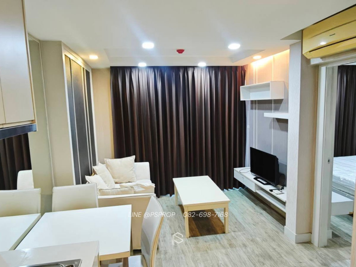 รูป คอนโดเช่าบางเเสน ใกล้ตลาดปาร์คอิน The Prive Boutique Condo Bangsaen✅ พร้อมเข้าอยู่ #CR0534 - รูปที่ 1/12