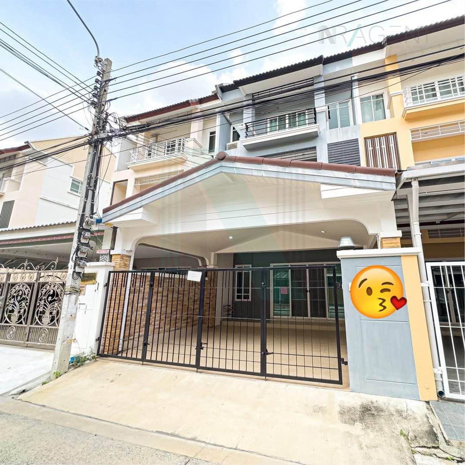 รูป 📌 ขายทาวโฮม  โครงการ ธนาภิรมย์ ศรีนครินทร์-วงแหวน 3 ชั้น 4 ห้องนอน 5 ห้องน้ำ - รูปที่ 1/8