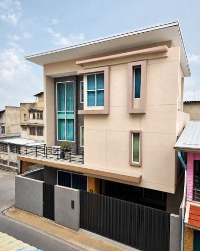 4-bed house for rent, 360 sqm, 30 sq wah, Bang Khen