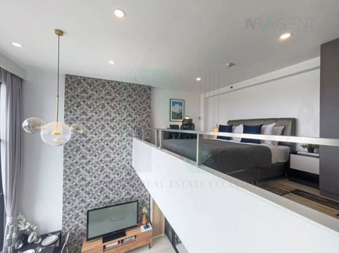 🎉 For Rent Condo KNIGHTSBRIDGE PRIME SATHORN Building 1, Floor 32,Duplex, Room size 39 sqm