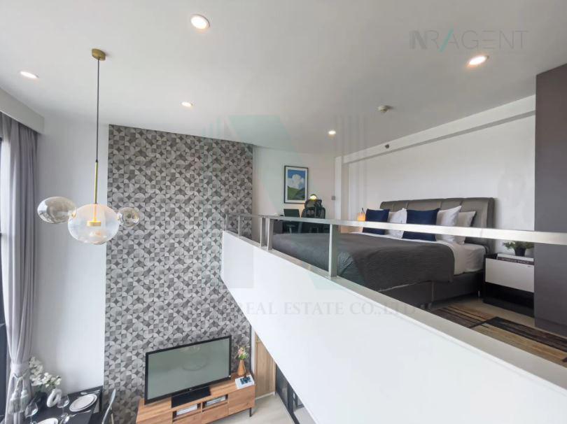 รูป 🎉 ให้เช่าคอนโด ไนท์บริดจ์ ไพร์ม สาทร อาคาร 1 ชั้น 32 Duplex ขนาด 39 ตรม ใกล้ Empire Tower - รูปที่ 1/8