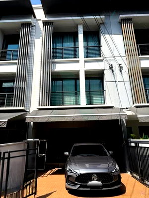 Townhouses for rent วิทยาลัยสิ่งแวดล้อม : 📌 For Rent 3-story Townhouse BAAN KLANG MUANG RATTANATHIBET 3 bedroom 3 bathroom